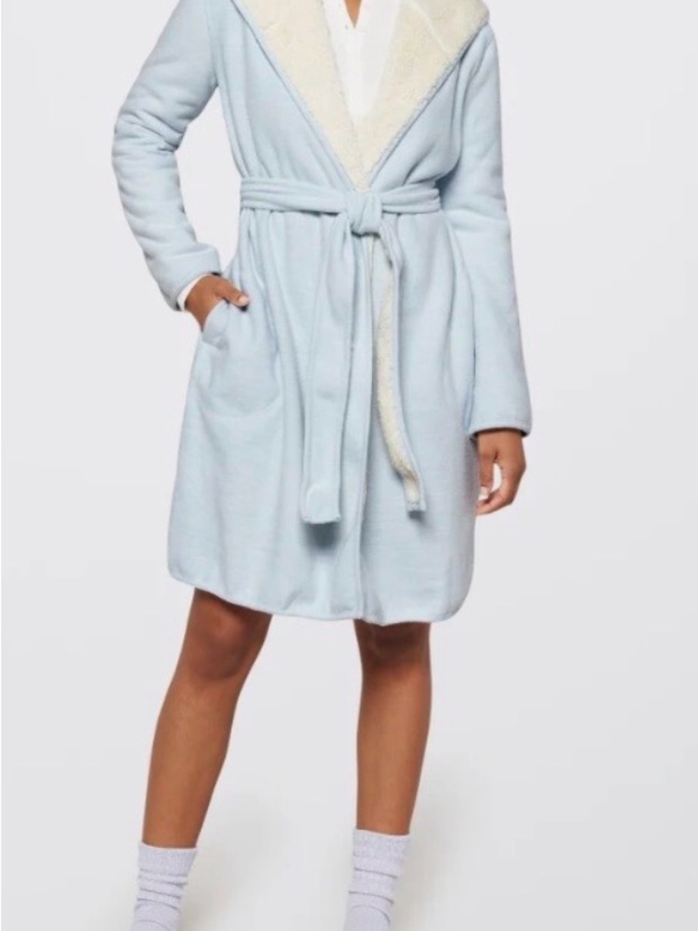 UGG Light Blue Women's Portola Reversible Robe
